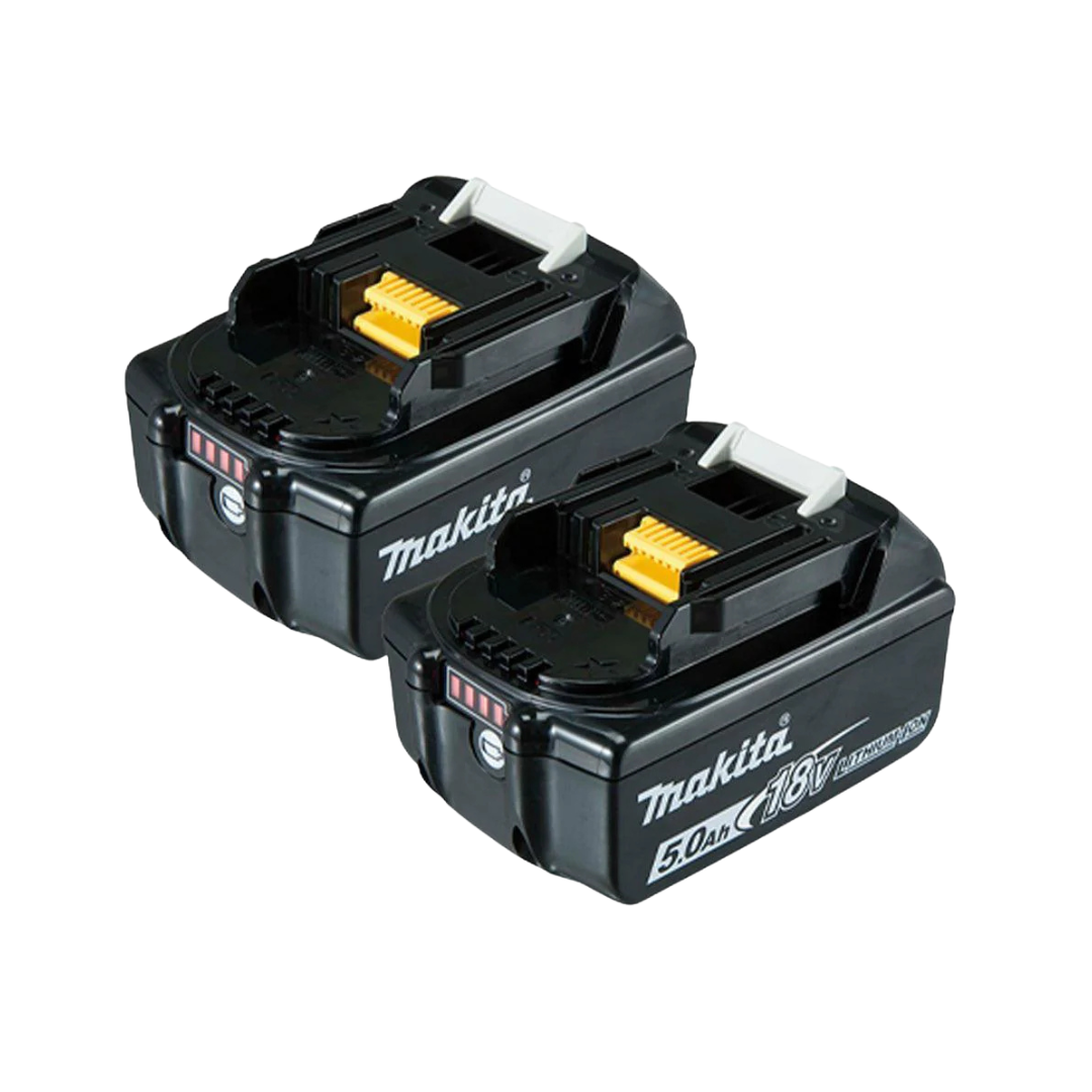Makita 18V LXT Sander Kit – Includes 2x 5.0Ah Li-ion Battery Pack
